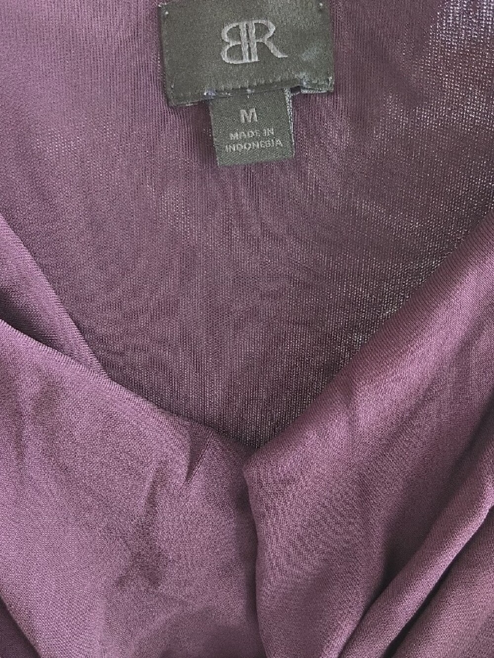 Banana Republic - Draped Cowl Neck Dress In Purple